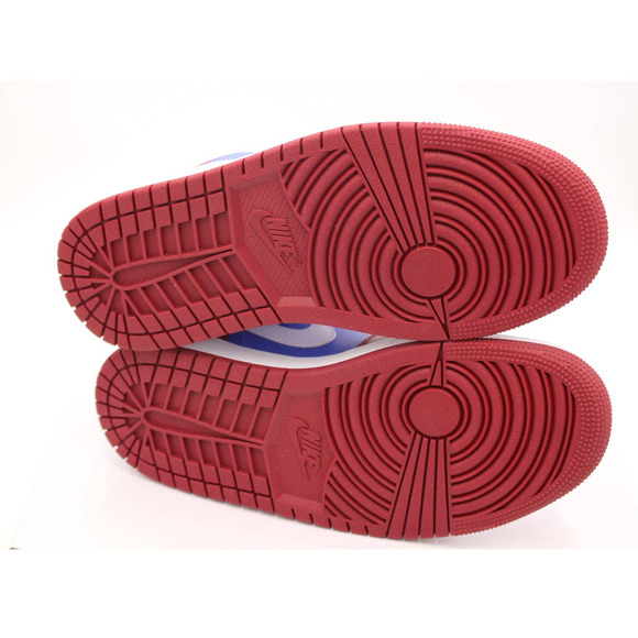 Air Jordan 1 Low Pomegranate Medium Blue Women's Size 5.5 DC0774 604 - Picture 8 of 10